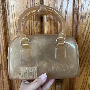 Tan Mini Jelly Bag